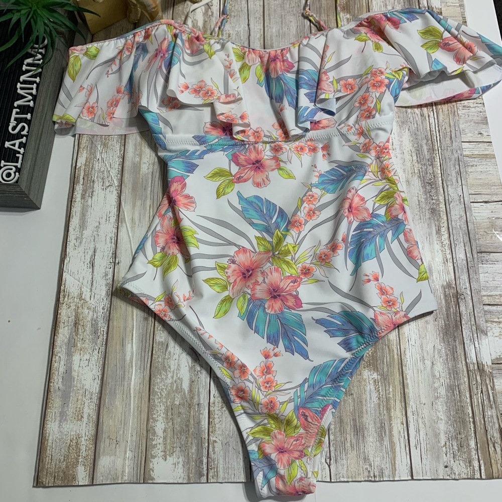 ‼️RAISINS CHEEKY RUFFLE One Piece Swim Size XL‼️ - Picture 15 of 16
